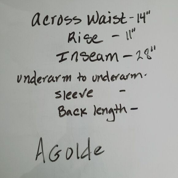 Agolde Jamie Jeans 26 Blue Light Washed High-Rise Distressed‎ Ripped Button Fly - Picture 12 of 12